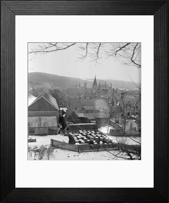 Framed Print : The barrel store for the Glen Grant Distillery in the Highland village of Rothes Framed Print : The barrel store for the Glen Grant Distillery in the Highland village of Rothes