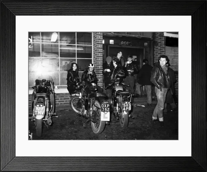 Framed Print : modsandrockers Framed Print : modsandrockers