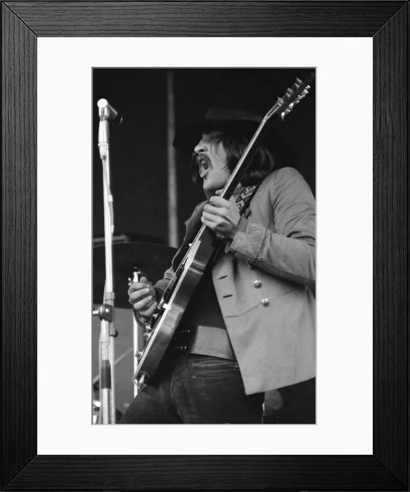 Framed Print : Free Hyde Park Pop Festival featuring Canned Heat, Eric Burdon & War and John Sebastion