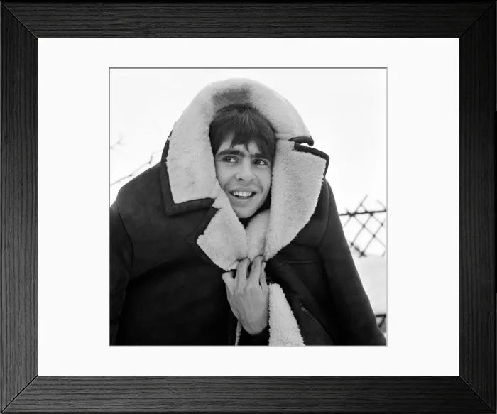 Framed Print : Davy Jones after arriving in Manchester from Los Angeles Framed Print : Davy Jones after arriving in Manchester from Los Angeles