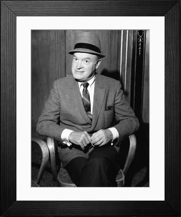 Framed Print : Comedian Bob Hope seen here at the Dorchester Hotel, Park Lane. 2nd June 1967