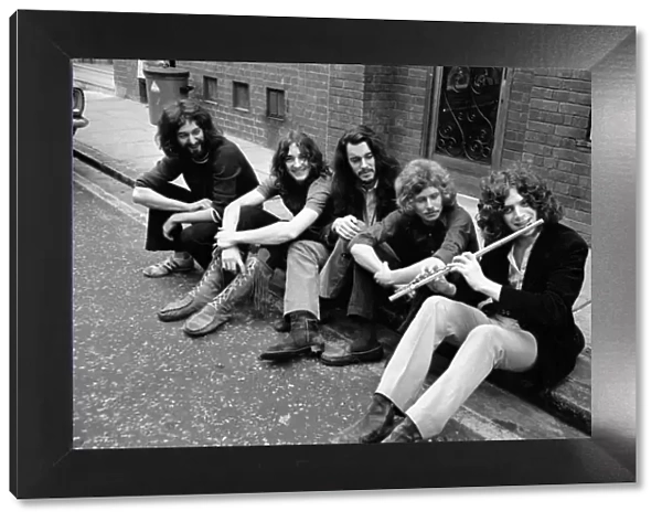 Pop Group 'Supertramp'pictured in Bruton Place, London