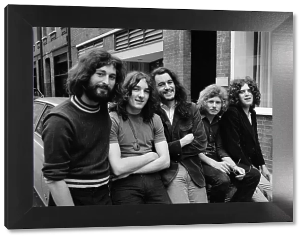 Pop Group 'Supertramp'pictured in Bruton Place, London