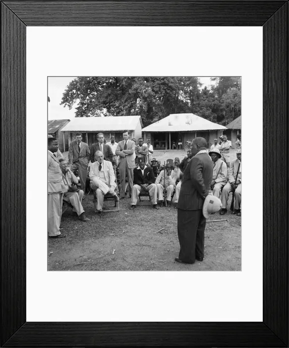 Framed Print : Mr Oliver Lyttleton, the Secretary of State for the Colonies