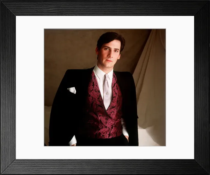 Framed Print : Spandau Ballet Tony Hadley lead singer of pop group Circa 1985 Framed Print : Spandau Ballet Tony Hadley lead singer of pop group Circa 1985