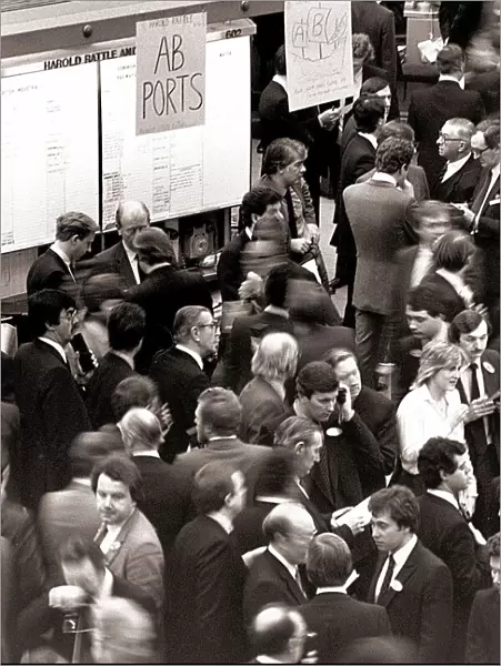 London Stock Exchange 1980s 1988 AB ports Harold Rattle Shares Money