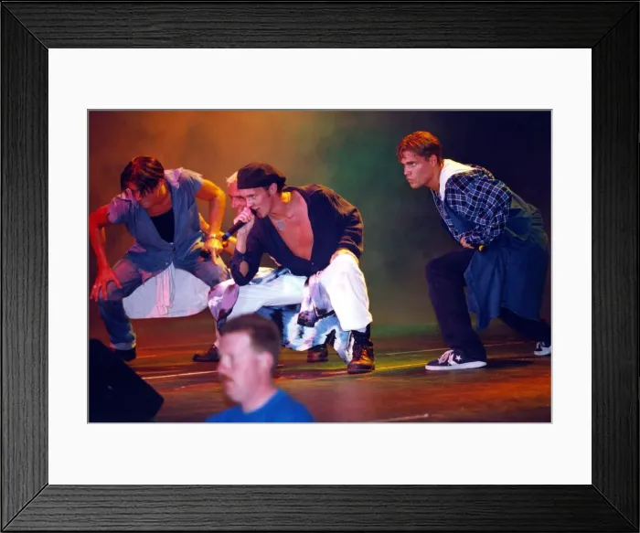 Framed Print : Bad Boys Inc performing at the Tyne Tees Television studio in Newcastle Framed Print : Bad Boys Inc performing at the Tyne Tees Television studio in Newcastle