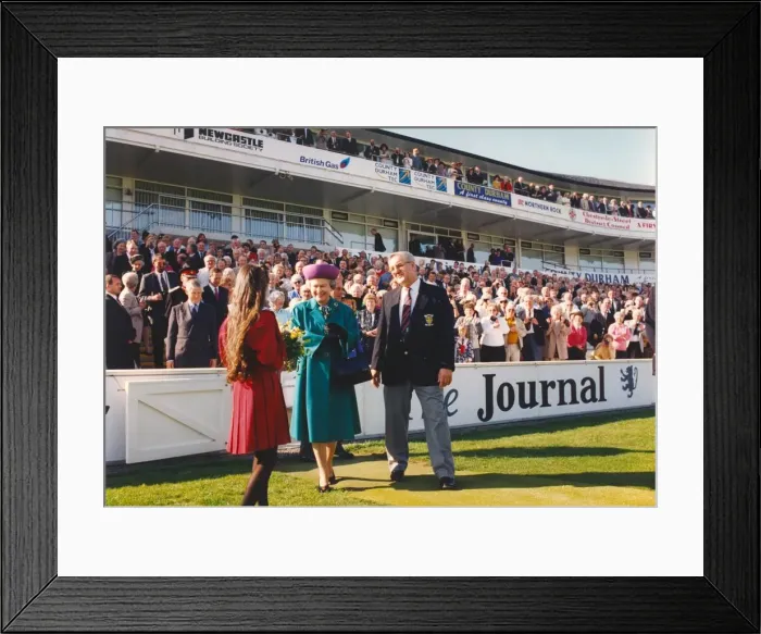 Framed Print : Queen Elizabeth II and Prince Phillip offically open the Riverside