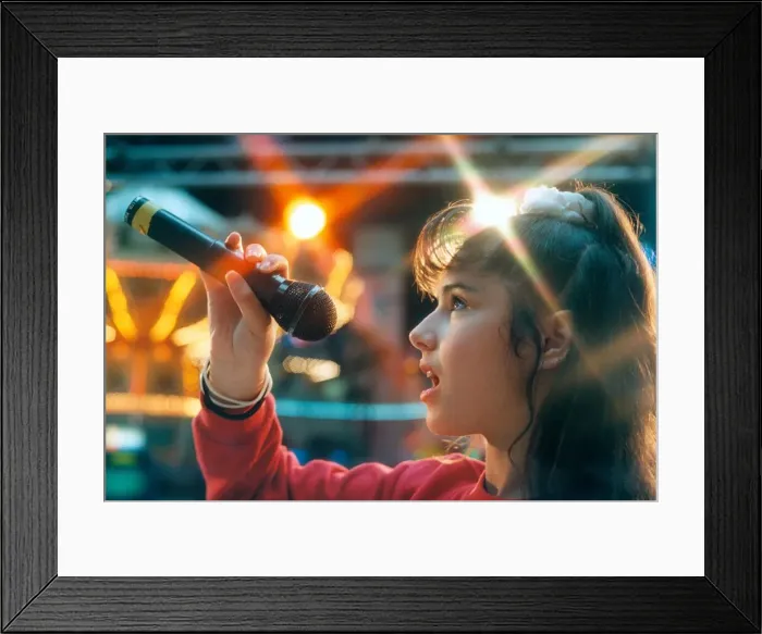 Framed Print : Singer Cheryl Tweedy, aged 13, tipped to be a star of the future Framed Print : Singer Cheryl Tweedy, aged 13, tipped to be a star of the future