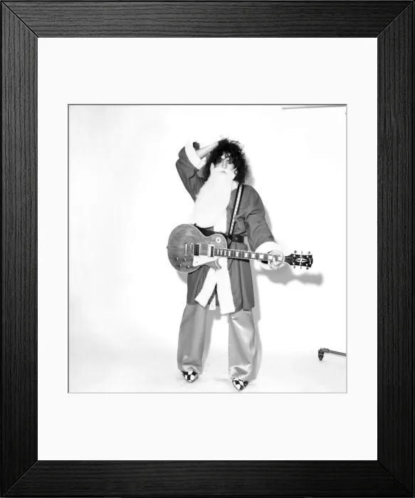 Framed Print : Marc Bolan. December 1972 72-11815 Framed Print : Marc Bolan. December 1972 72-11815