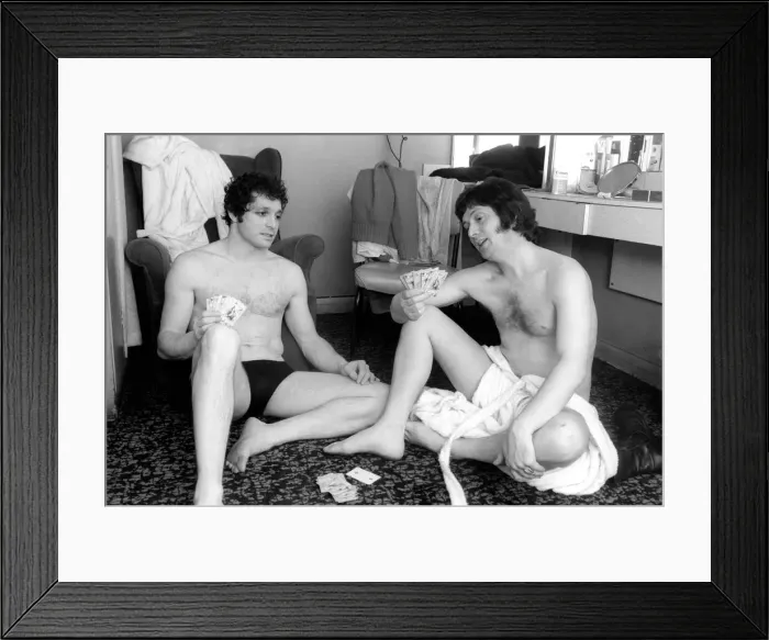 Framed Print : Theatre: Entertainment: Oh! Calcutta! Feature: Jonathan Burn (left Framed Print : Theatre: Entertainment: Oh! Calcutta! Feature: Jonathan Burn (left