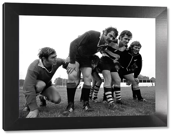 Sport: Rugby: All Blacks training. October 1972 72-10293-004