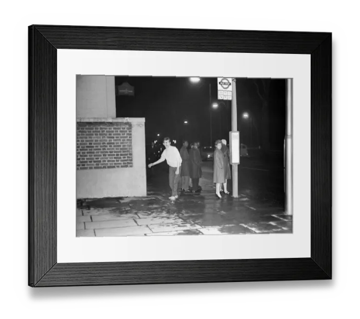 Framed Print : Andy Wickham March 1965 On a Sidewalk surfer brought from America Framed Print : Andy Wickham March 1965 On a Sidewalk surfer brought from America