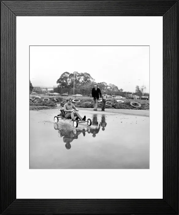 Framed Print : ChildrenIs Go-kart: Pix taken at Borough of Ealings Skid Pan, of Robert Spicer Framed Print : ChildrenIs Go-kart: Pix taken at Borough of Ealings Skid Pan, of Robert Spicer
