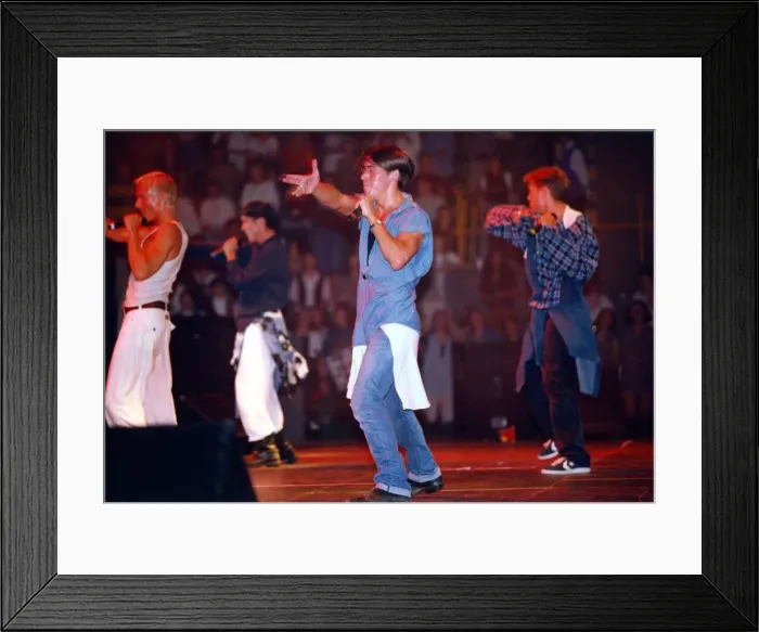 Framed Print : Bad Boys Inc perform at the Whitley Bay Ice Rink. 29 / 08 / 94 Framed Print : Bad Boys Inc perform at the Whitley Bay Ice Rink. 29 / 08 / 94