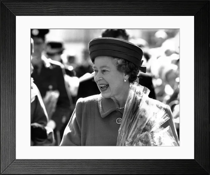 Framed Print : Queen Elizabeth II and Prince Philip visit Newcastle to distribute the Royal Maundy Money Framed Print : Queen Elizabeth II and Prince Philip visit Newcastle to distribute the Royal Maundy Money