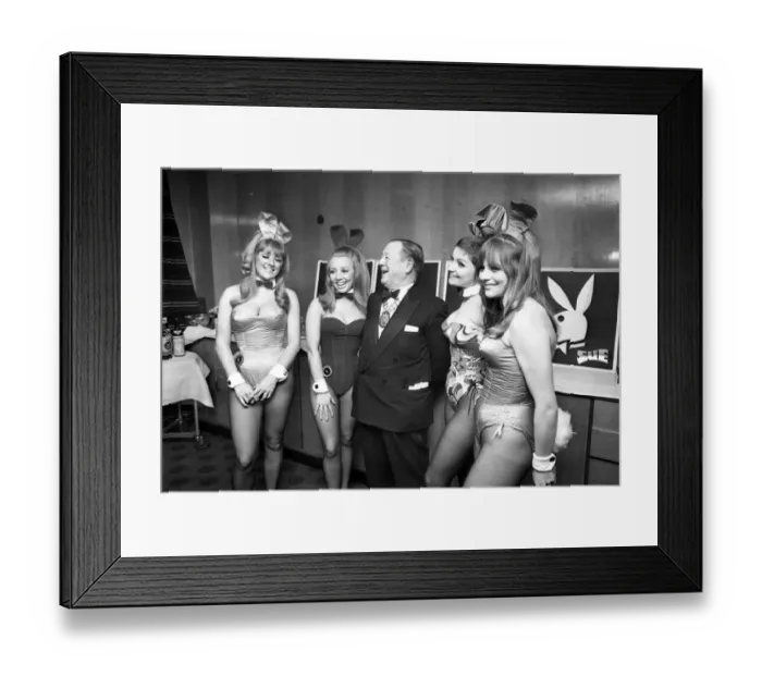 Framed Print : Alderman Harry Weston in attractive company during the annual charity ball of