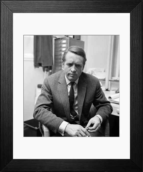 Framed Print : Actor Patrick McGoohan 13th January 1965 Framed Print : Actor Patrick McGoohan 13th January 1965