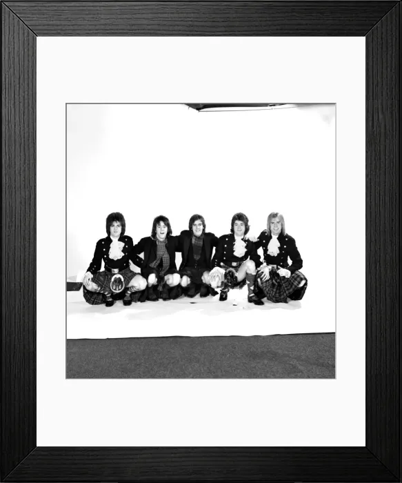 Framed Print : Pop / Group / Music: Bay City Rollers. February 1975 75-00627-003 Framed Print : Pop / Group / Music: Bay City Rollers. February 1975 75-00627-003