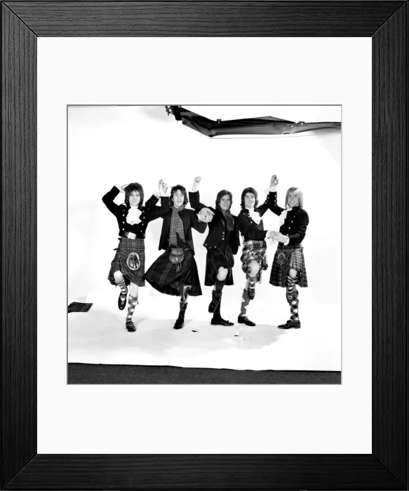 Framed Print : Pop / Group / Music: Bay City Rollers. February 1975 75-00627-001 Framed Print : Pop / Group / Music: Bay City Rollers. February 1975 75-00627-001