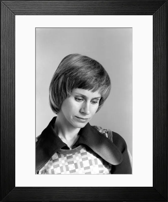 Framed Print : Actress Rita Tushingham. January 1975 75-00428-001 Framed Print : Actress Rita Tushingham. January 1975 75-00428-001
