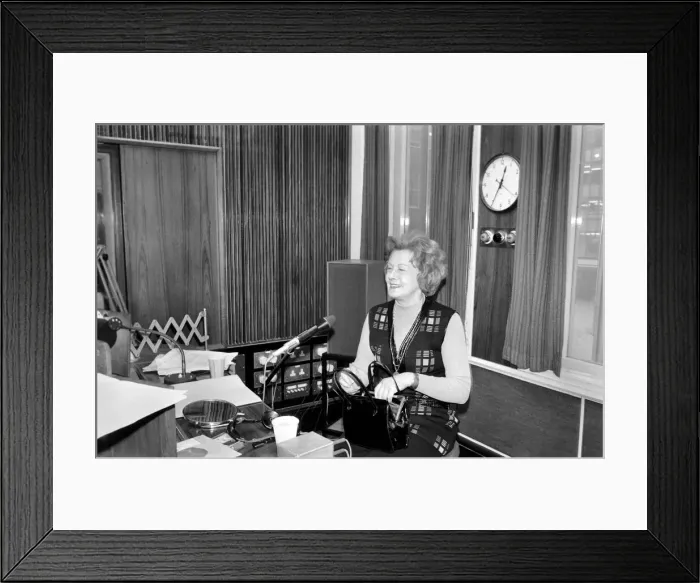 Framed Print : The BBC upset Mrs. Barbara Castle on Jimmy Young Show also Dr. B. Lewis Framed Print : The BBC upset Mrs. Barbara Castle on Jimmy Young Show also Dr. B. Lewis