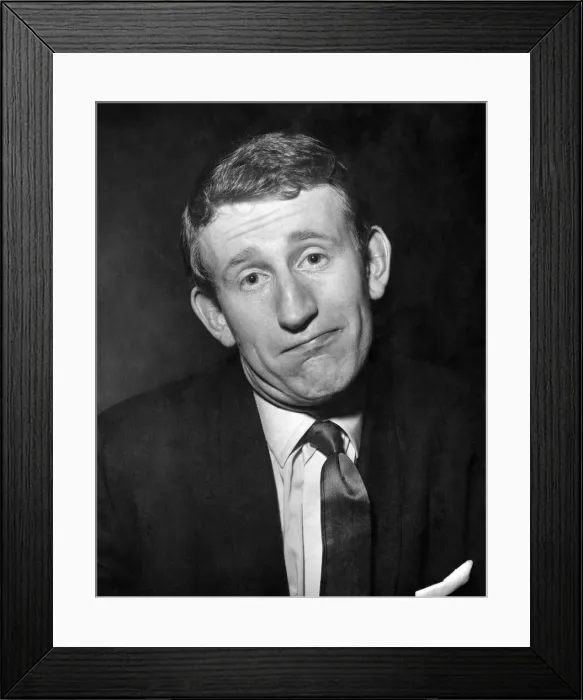 Framed Print : Lance Percival. April 1963 P005575 Framed Print : Lance Percival. April 1963 P005575
