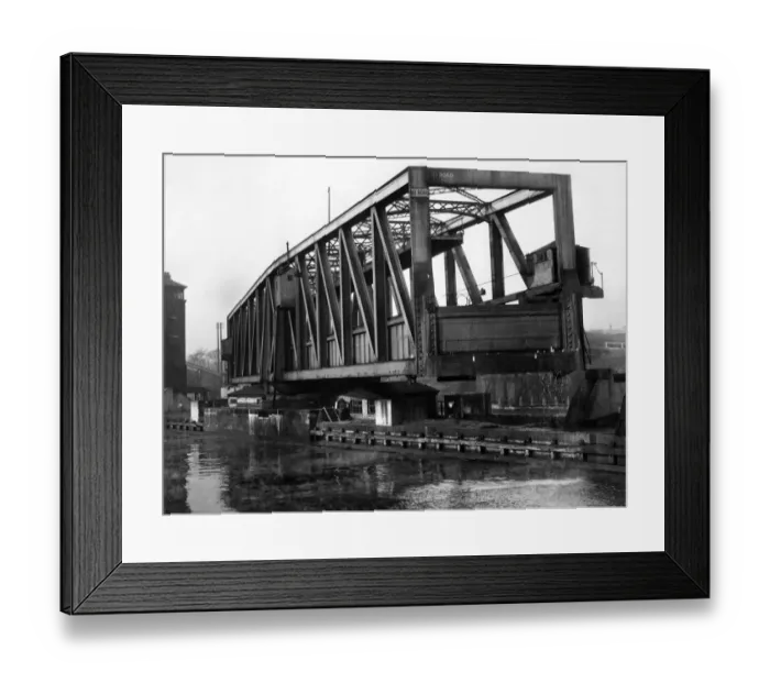 Framed Print : Four miles west of Manchester, between Stretford and Worsley