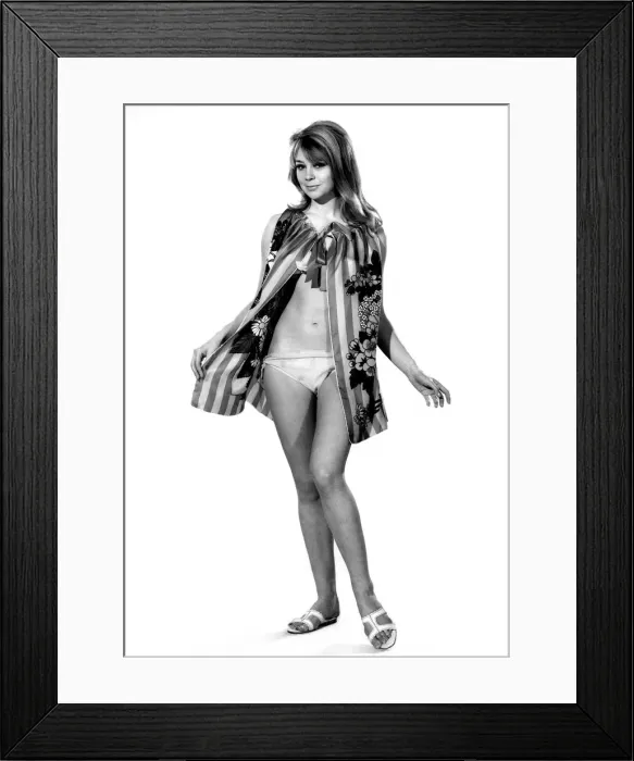 Framed Print : Reveille Fashions. This is a cute cover-up idea'says pretty Marilyn Rickard Framed Print : Reveille Fashions. This is a cute cover-up idea'says pretty Marilyn Rickard
