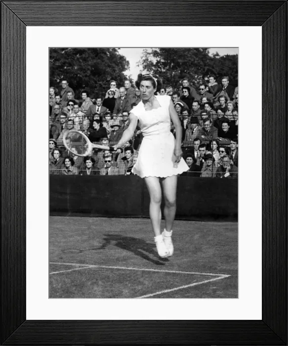 Framed Print : Northern Tennis Tournament, Didsbury, Man / cr. : Mrs. Jean Rinkel-Quertier partnered by Framed Print : Northern Tennis Tournament, Didsbury, Man / cr. : Mrs. Jean Rinkel-Quertier partnered by