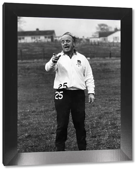 John Burgess England Rugby Union Coach. November 1972 P005491