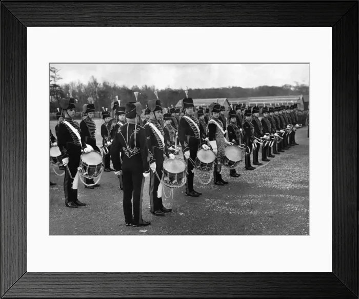 Framed Print : The band of the Boys Batteries R. A. December 1950 P005481 Framed Print : The band of the Boys Batteries R. A. December 1950 P005481