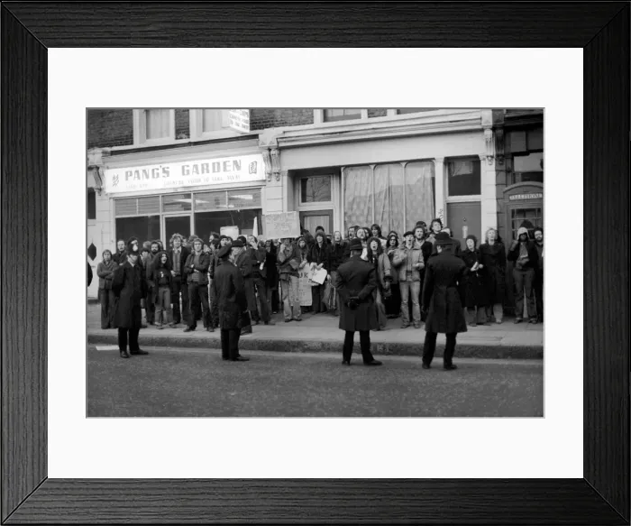 Framed Print : The Study of Enoch: Enoch Powell this evening was the guest speaker at the Anti Common Framed Print : The Study of Enoch: Enoch Powell this evening was the guest speaker at the Anti Common