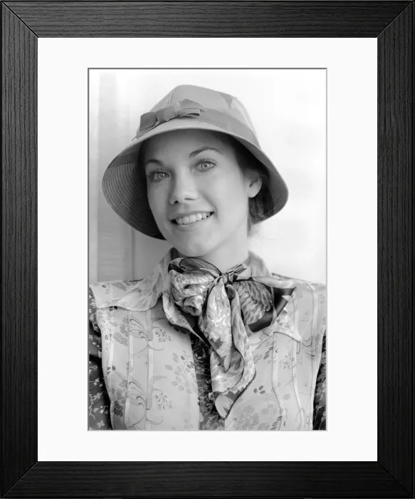 Framed Print : American singer Barbie Benton. January 1975 75-00375-003 Framed Print : American singer Barbie Benton. January 1975 75-00375-003