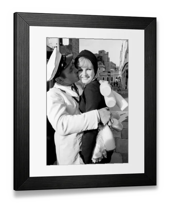 Framed Print : Eric Spencer: Personality Milkman For 1975'. January 1975 75-00382-004 Framed Print : Eric Spencer: Personality Milkman For 1975'. January 1975 75-00382-004