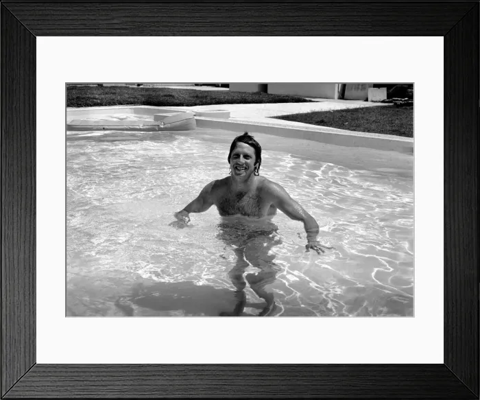 Framed Print : Cricket: Jeff Thomson Australian fast bowler. January 1975 75-00321-001 Framed Print : Cricket: Jeff Thomson Australian fast bowler. January 1975 75-00321-001
