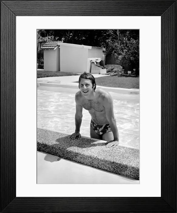 Framed Print : Cricket: Jeff Thomson Australian fast bowler. January 1975 75-00321-002 Framed Print : Cricket: Jeff Thomson Australian fast bowler. January 1975 75-00321-002