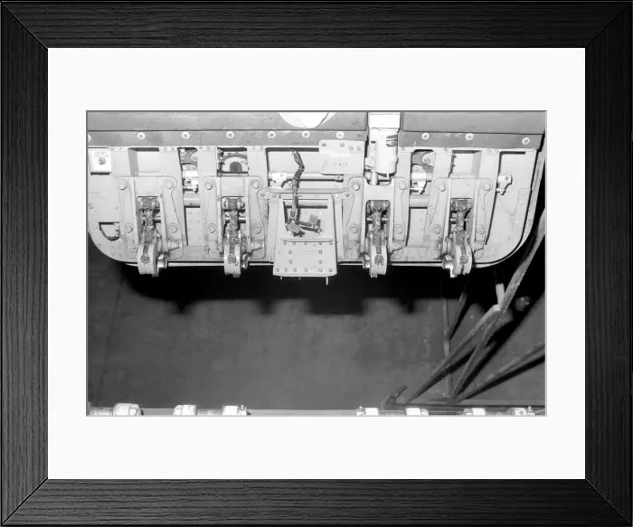 Framed Print : Douglas: Interior  /  Exterior Detail  /  Aviation: D. C. 10 at Gatwick Airport