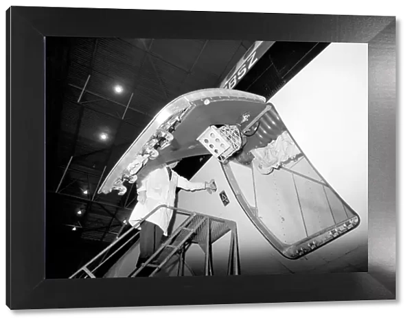 Douglas: Interior  /  Exterior Detail  /  Aviation: D. C. 10 at Gatwick Airport
