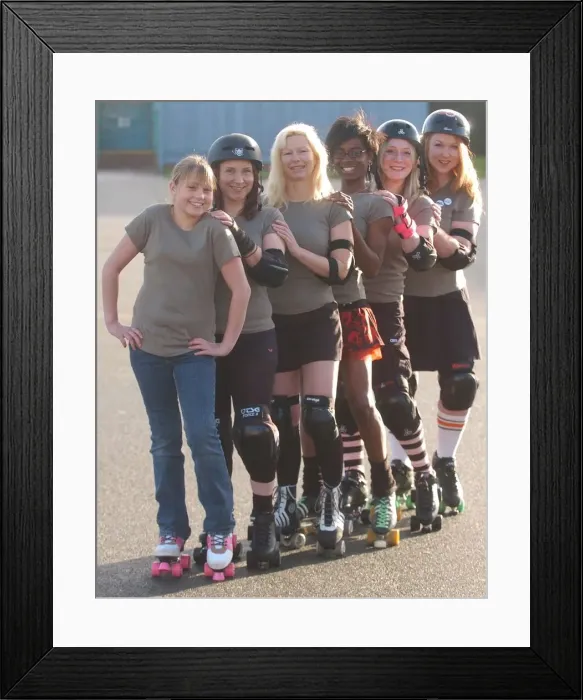 Framed Print : Pictured l to r are: Sadie Russell (Mascot), Michala Ford (Micki Moto) Framed Print : Pictured l to r are: Sadie Russell (Mascot), Michala Ford (Micki Moto)