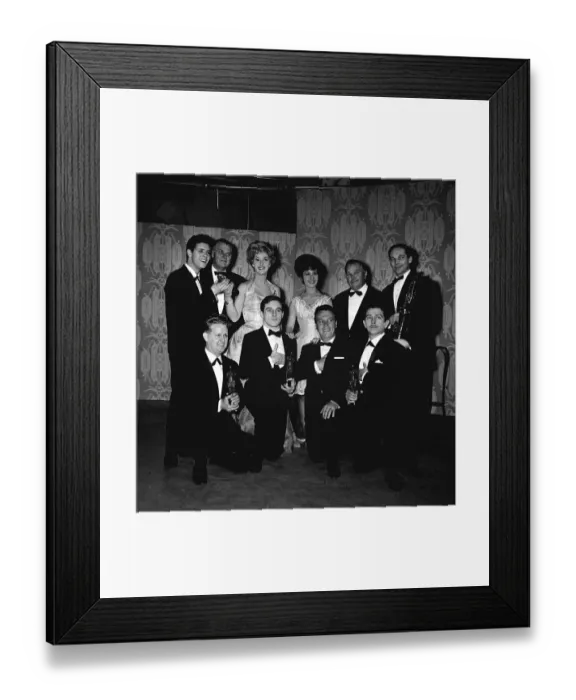 Framed Print : Recipients of Ivor Novello awards include Cliff Richard Helen Shapiro Matt Monro Anthony Framed Print : Recipients of Ivor Novello awards include Cliff Richard Helen Shapiro Matt Monro Anthony
