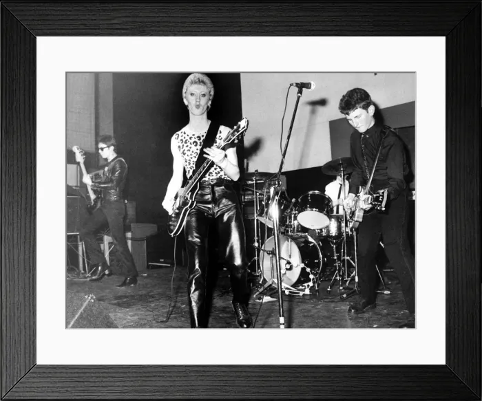 Framed Print : The Wild Boys who were a Coventry punk band. 1981 Framed Print : The Wild Boys who were a Coventry punk band. 1981