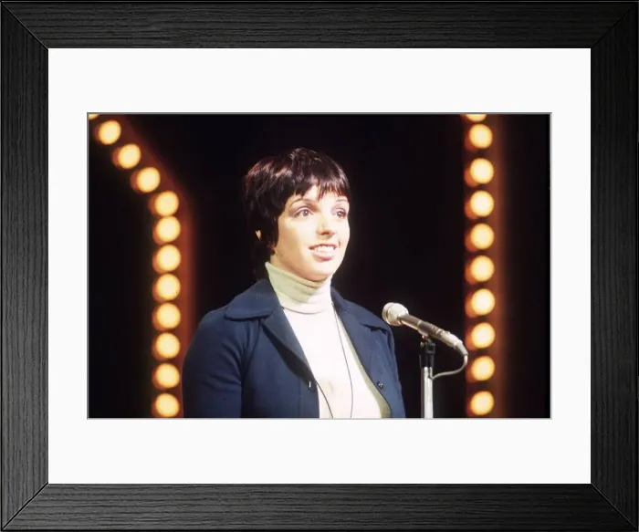 Framed Print : Liza Minnelli the film star Framed Print : Liza Minnelli the film star