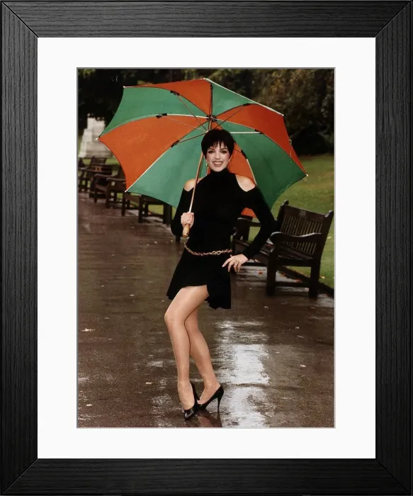 Framed Print : Liza Minnelli Singer is one of the heads in the cast of Steeping Out Framed Print : Liza Minnelli Singer is one of the heads in the cast of Steeping Out