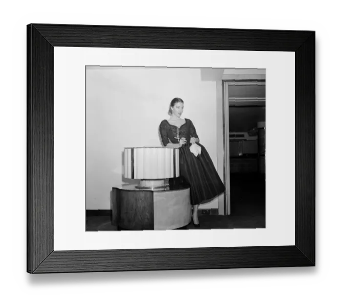 Framed Print : Ava Gardner at a press reception in London actess movie star film star Framed Print : Ava Gardner at a press reception in London actess movie star film star