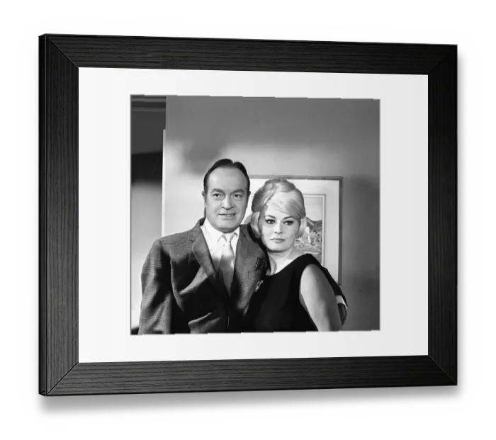 Framed Print : Film star Bob Hope October 1962 and Anita Ekberg. At the time Bob Hope was filming in Framed Print : Film star Bob Hope October 1962 and Anita Ekberg. At the time Bob Hope was filming in