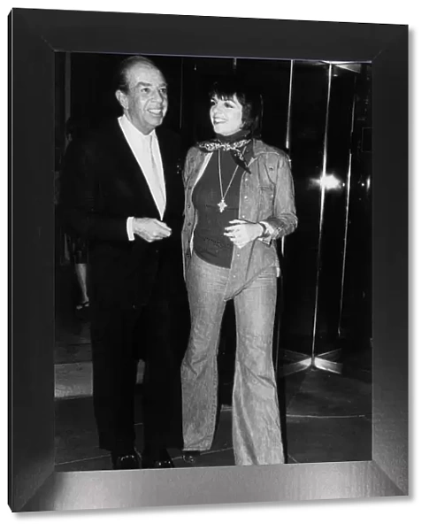 Liza Minnelli and father Vicente Minnelli