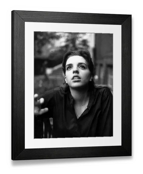 Framed Print : Liza Minnelli pictured in London, June 1964 Her mother is Hollywood