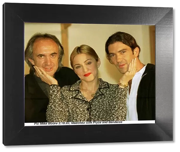 Madonna who will play the part ov Eva Peron in the film version of the musical Evita