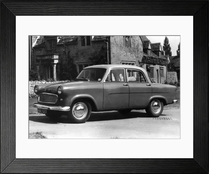 Framed Print : A completely new standard product- the standard Ensign. The new engine is of 1670 cc Framed Print : A completely new standard product- the standard Ensign. The new engine is of 1670 cc